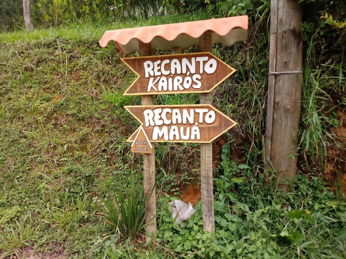 Recanto Maua - Chale Amor Perfeito Visconde De Maua Bagian luar foto
